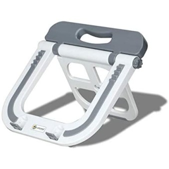 Lapcare Multi Functional Laptop Stand with Auto-Lock Joint and Max Load of 10Kg (White) Lapcare Multi Functional Laptop Stand with Auto-Lock Joint and Max Load of 10Kg (White)