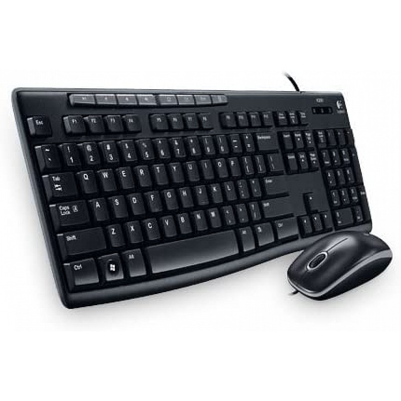 Logitech Media Combo MK200 Full-Size Keyboard and High-Definition Optical Mouse