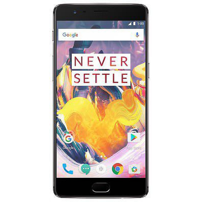 OnePlus 3T (Gunmetal 6 GB RAM 128 GB Storage Refurbished