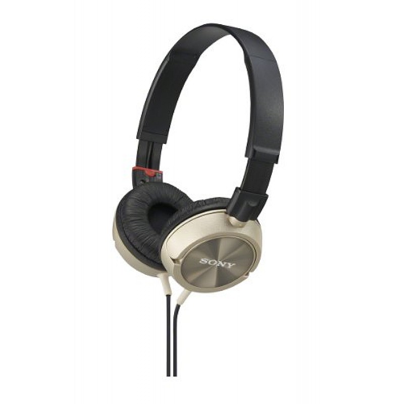 Sony MDR-ZX300/NQIN On-Ear Headphone (Gold) 