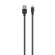 Belkin MFi Certified Lightning to USB Charge and Sync Cable for iPhone and iPad - Black