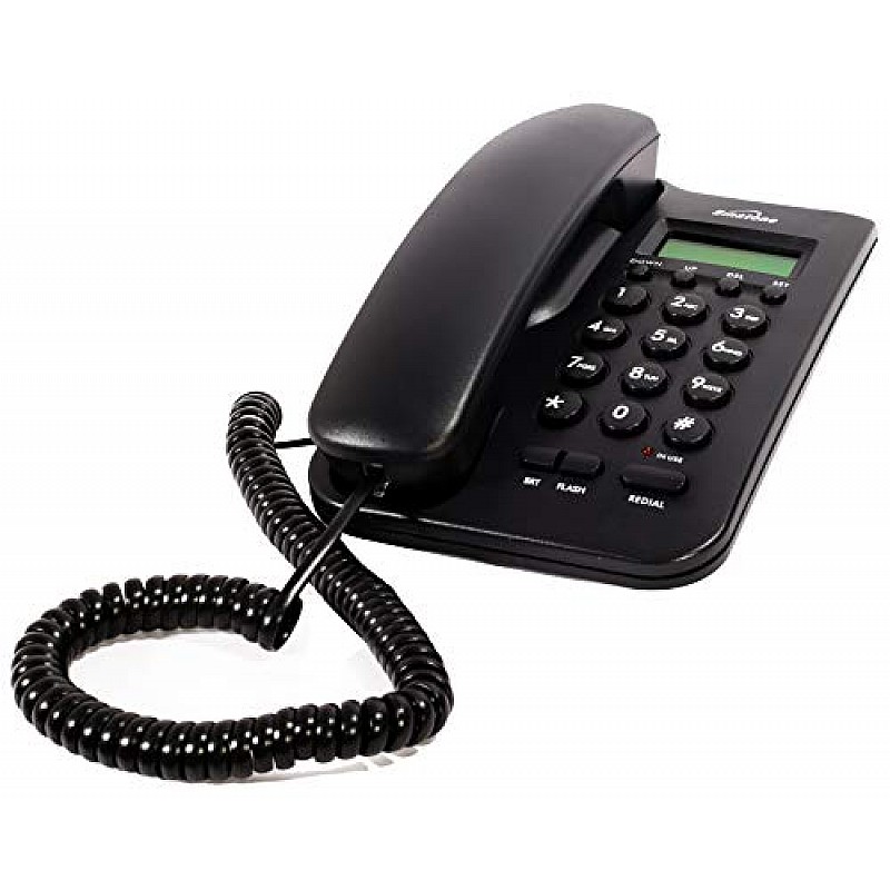 Binatone Spirit 200 Corded Landline Phone (Black)