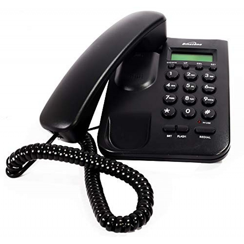 Binatone Spirit 200 Corded Landline Phone (Black)