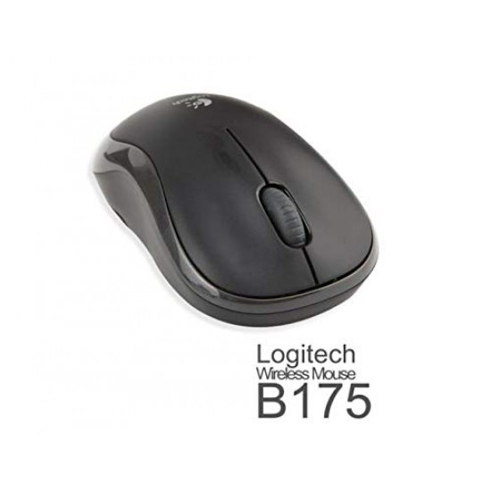 Logitech B175 Wireless Mouse (Black)