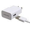 Samsung USB Sync Data Cable with 2.0 Amp Travel Wall/Home Charger Adapter For Samsung Galaxy S2, S3