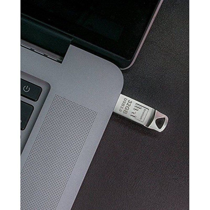 Strontium Ammo 32GB 2.0 USB Pen Drive (Silver)