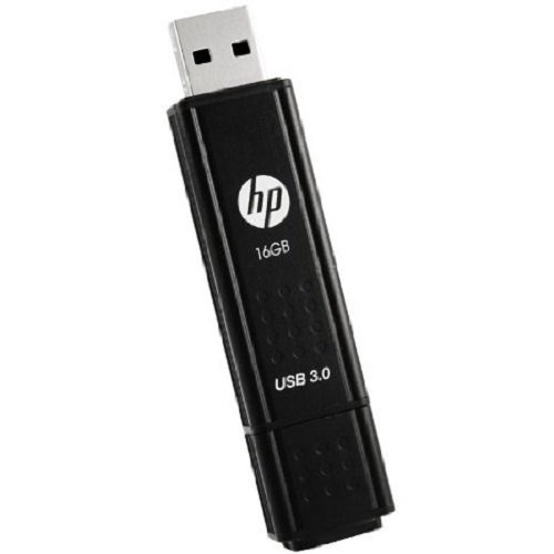 HP X705W 16GB USB 3.0 Flash Drive (Black)- HP X705W 16GB USB 3.0 Flash Drive (Black)-