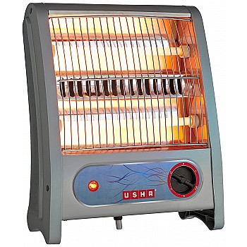 Usha Quartz Room Heater (3002) 800-Watt with Overheating Protection (Ivory)