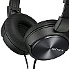 Sony mdr-zx310ap on ear headphone with mic (black)