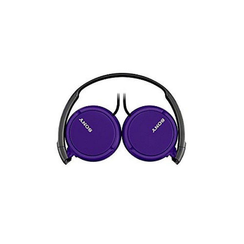 Sony MDR-ZX110 On-Ear Stereo Headphones (Violet)