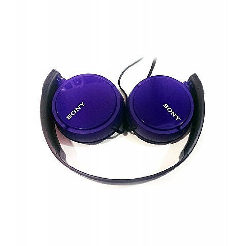 Sony MDR-ZX110 On-Ear Stereo Headphones (Violet)