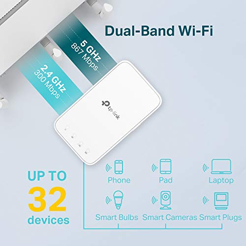 TP-Link AC750 Wifi Range Extender | Up to 750Mbps | Dual Band WiFi Extender TP-Link AC750 Wifi Range Extender | Up to 750Mbps | Dual Band WiFi Extender