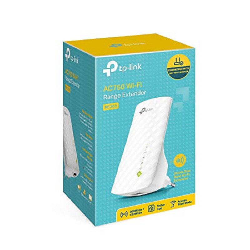 TP-Link AC750 Wifi Range Extender | Up to 750Mbps | Dual Band WiFi Extender 