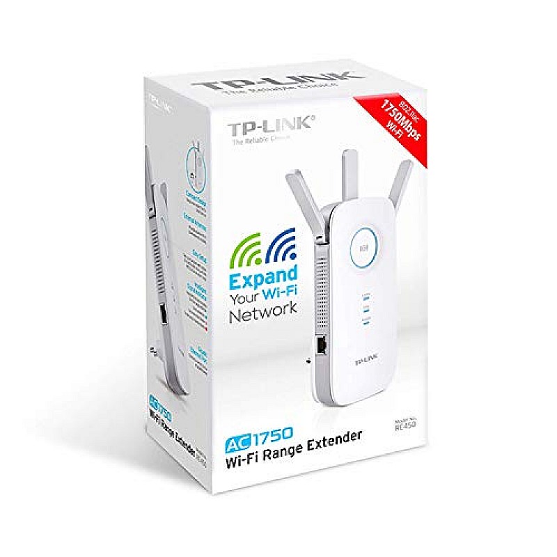 TP-Link AC750 Wifi Range Extender | Up to 750Mbps | Dual Band WiFi Extender 