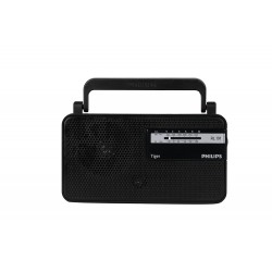 Philips Radio RL191/94 with MW/FM Bands, 180mW RMS Sound output, Battery: 2xR20 (UMI)External 3V DC(optional)