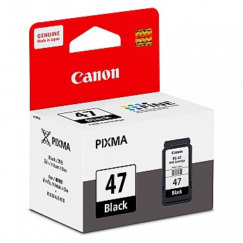 Canon PIXMA PG47 Black Ink Cartridge.