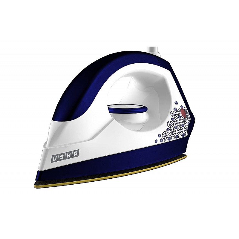 Usha EI 3302 Gold 1100-Watt Lightweight Dry Iron (Galaxy Blue)