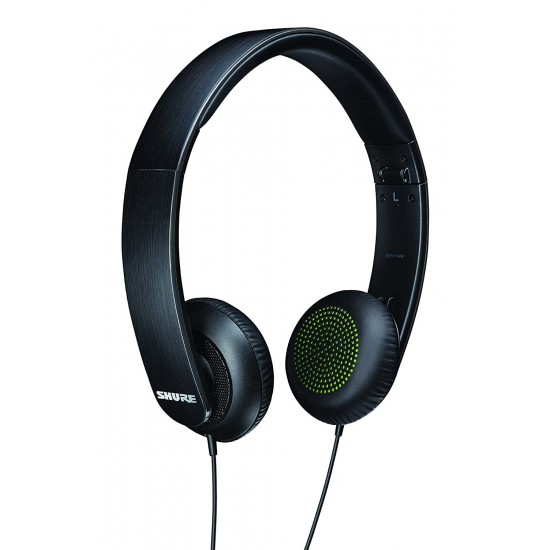 Shure SRH144 Semi-Open Portable Collapsible Headphones (Black)