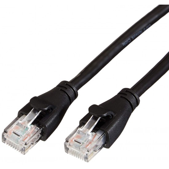 RJ45 Cat-6 Ethernet Patch/LAN Cable -14Feet (4.26 Meters),Black