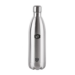 Cello Swift Stainless Steel Vacuum Insulated Flask 1000ml Hot and Cold Water Bottle for Home, Office, Travel