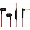 Soundmagic ES18S In-Ear Headphone With Mic (Black/Red)