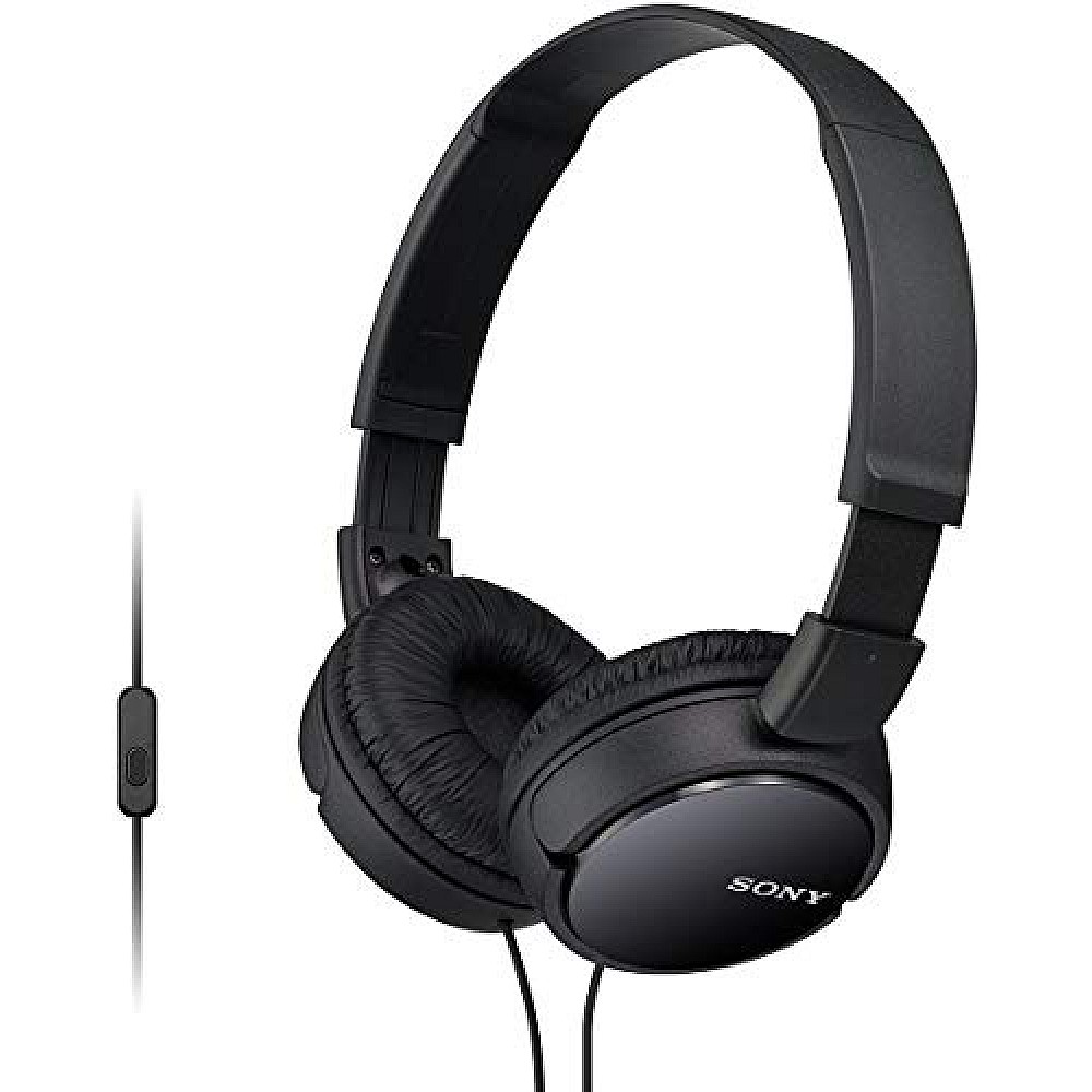 Buy Sony Mdr Zx110ap Wired On Ear Headphones Black 1140