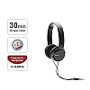 Sony MDR-ZX110AP Wired On-Ear Headphones Black