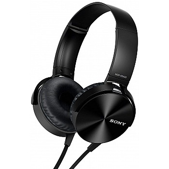 Sony MDR-XB450 On-Ear EXTRA BASS Headphones (Black)