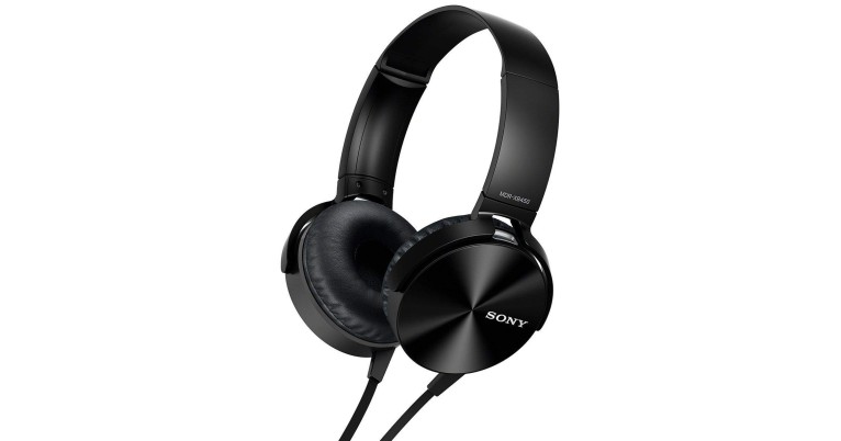 Sony MDR-XB450 On-Ear EXTRA BASS Headphones (Black)