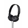 Sony MDR-ZX110 On-Ear Stereo Headphones (Black)