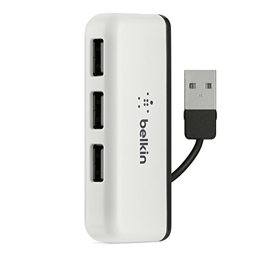 Belkin 4-Port USB to USB 2.0 Ultra-Mini Hub Adapter for MacBook,Laptop and Desktop Belkin 4-Port USB to USB 2.0 Ultra-Mini Hub Adapter for MacBook,Laptop and Desktop