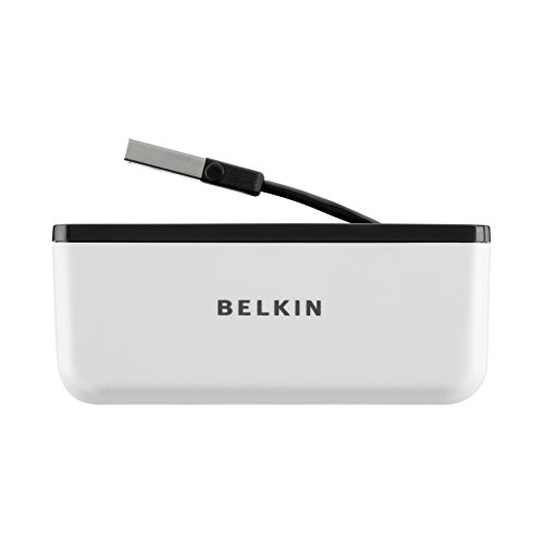 Belkin 4-Port USB to USB 2.0 Ultra-Mini Hub Adapter for MacBook,Laptop and Desktop Belkin 4-Port USB to USB 2.0 Ultra-Mini Hub Adapter for MacBook,Laptop and Desktop
