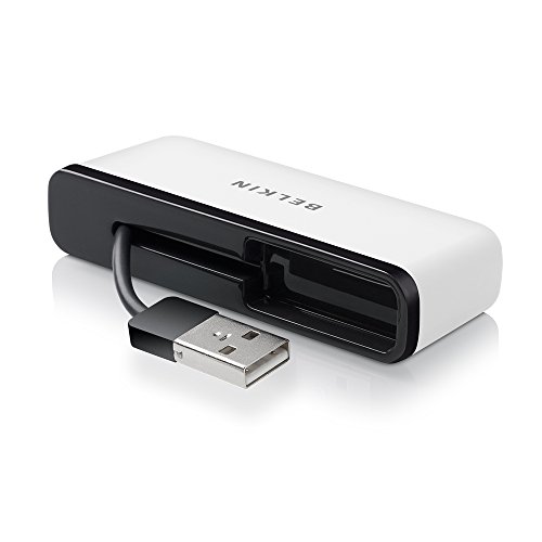 Belkin 4-Port USB to USB 2.0 Ultra-Mini Hub Adapter for MacBook,Laptop and Desktop Belkin 4-Port USB to USB 2.0 Ultra-Mini Hub Adapter for MacBook,Laptop and Desktop