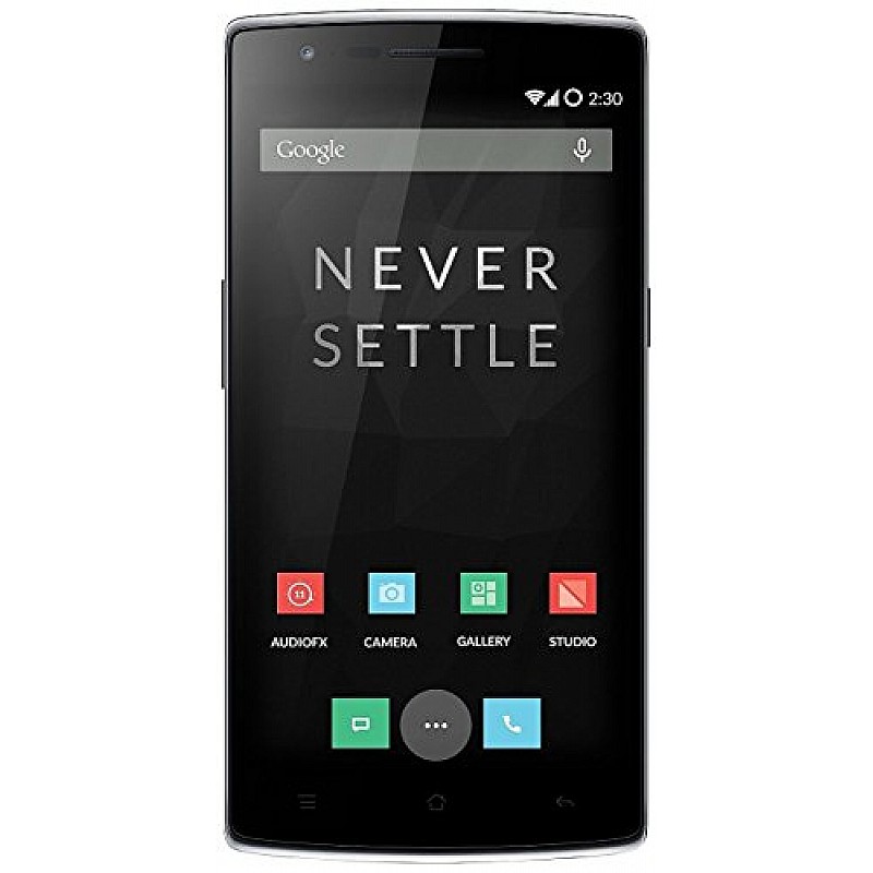 OnePlus One (Sandstone Black, 64 GB, 3 GB RAM) Refurbished