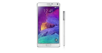 Samsung Galaxy Note 4 (Frost White, 32 GB, 3 GB RAM) Refurbished
