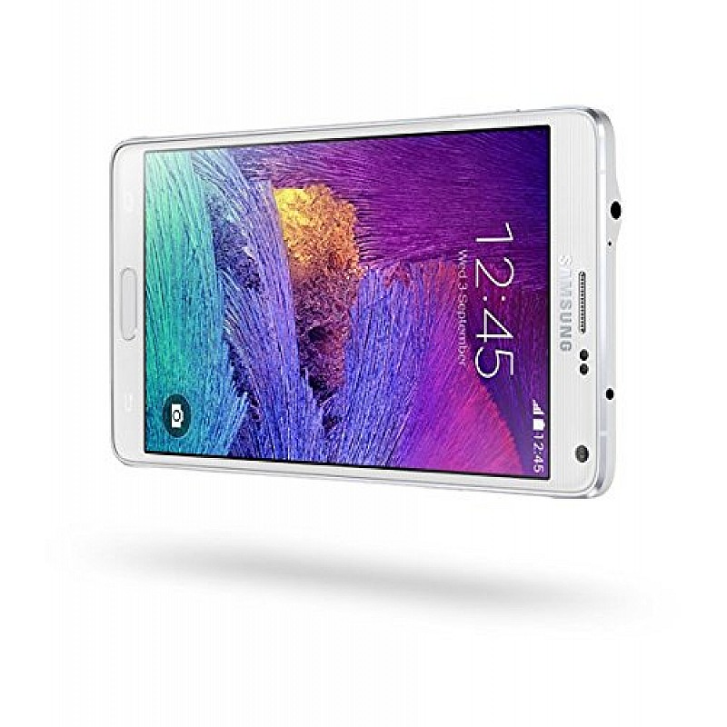 Samsung Galaxy Note 4 (Frost White, 32 GB, 3 GB RAM) Refurbished-