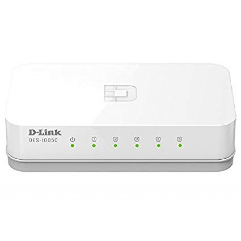 D-Link DES-1005C 10/100 Network Switch D-Link DES-1005C 10/100 Network Switch
