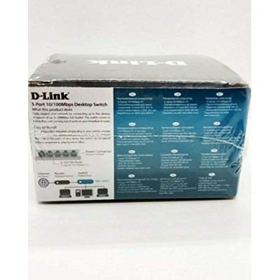 D-Link DES-1005C 10/100 Network Switch D-Link DES-1005C 10/100 Network Switch