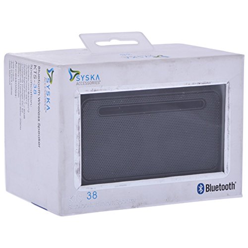 Syska Kts-38 Bluetooth Speaker (Black) Syska Kts-38 Bluetooth Speaker (Black)