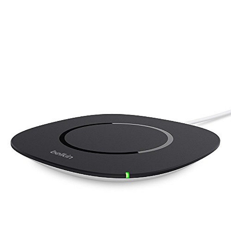 Belkin Boost Up Qi (5W) Wireless Charger Pad Compatible with Samsung S series Note series and iphone Black 