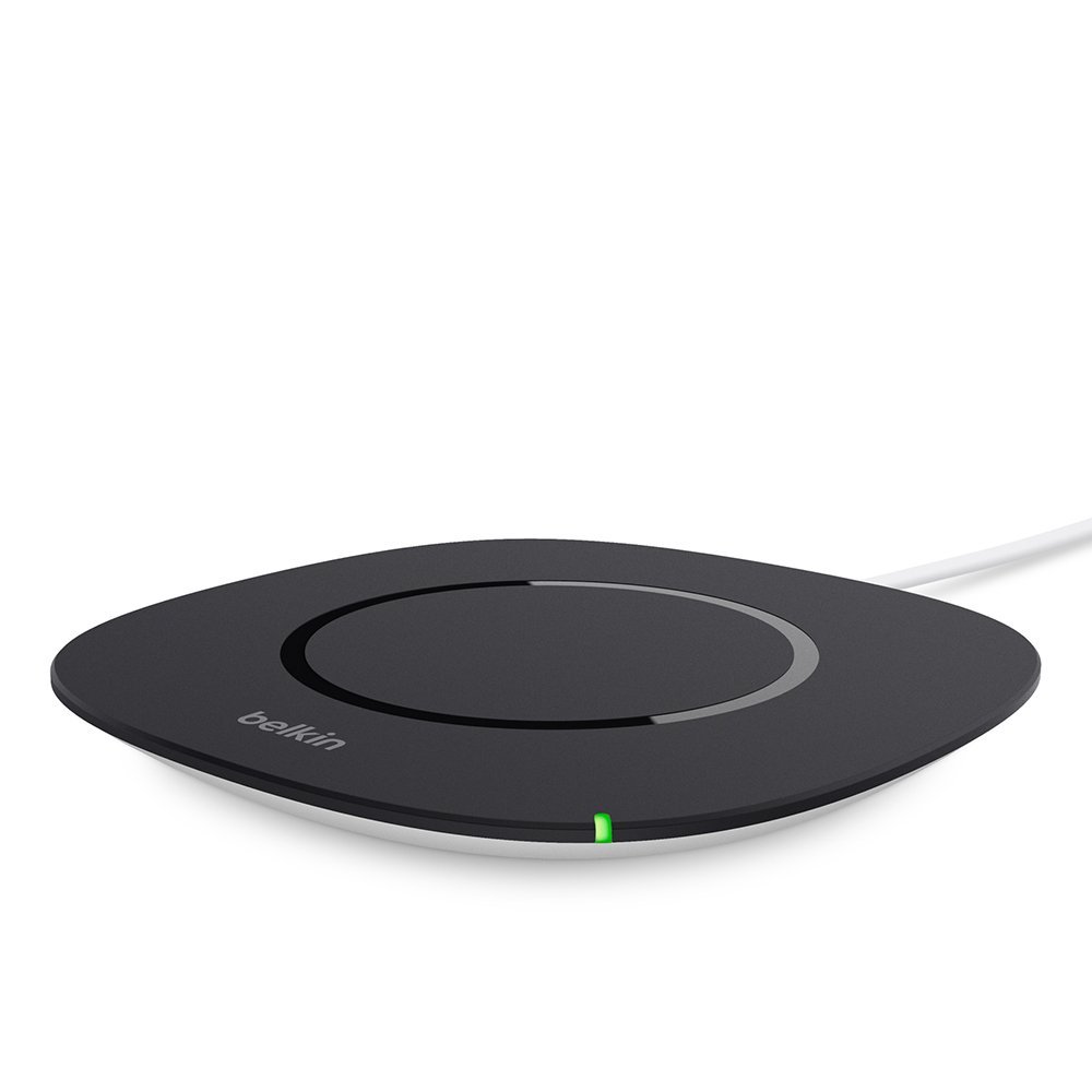 Belkin Boost Up Qi (5W) Wireless Charger Pad Compatible with Samsung S series Note series and iphone Black