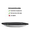 Belkin Boost Up Qi (5W) Wireless Charger Pad Compatible with Samsung S series Note series and iphone Black 