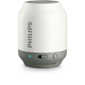 Philips BT50W/00 Portable Wireless Bluetooth Speaker, white Philips BT50W/00 Portable Wireless Bluetooth Speaker, white