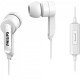 Philips SHE1405WT/94 in-Ear Wired Headphones with Mic (White)