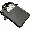 VG Premium Hydei Extra Pockets Nylon Sleeve Carrying Case with Handle for Vlebazaar Kindle Voyage (Steel Grey)