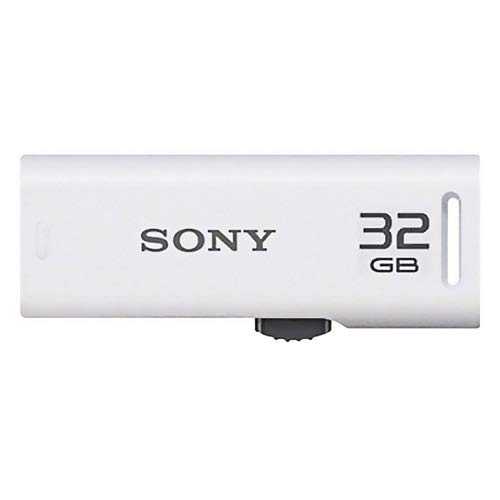 Sony Micro Vault 32GB USB Flash Drive White Sony Micro Vault 32GB USB Flash Drive White