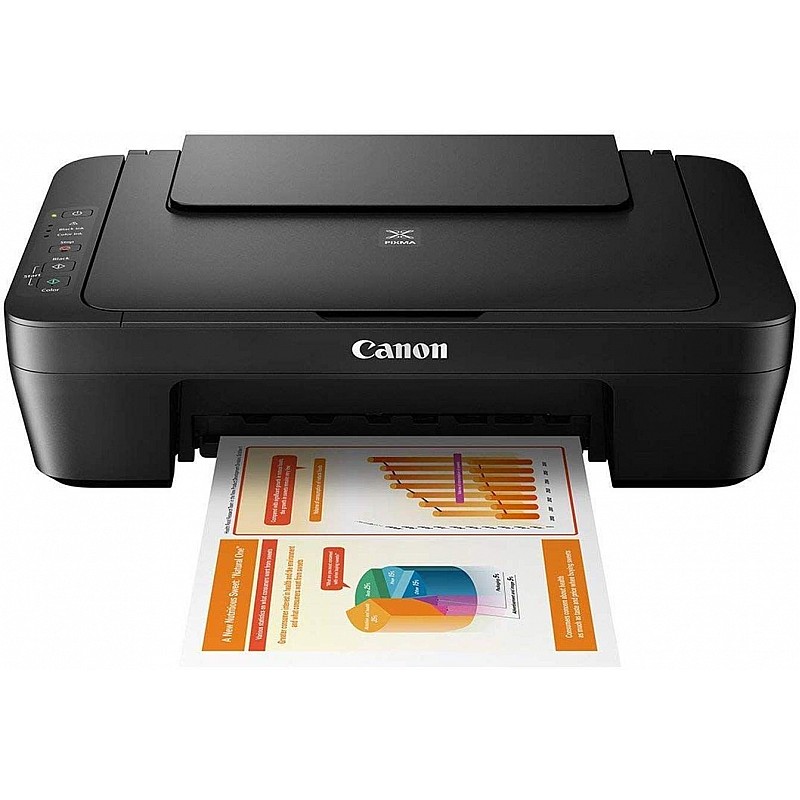 Canon MG2570S Multi-Function Inkjet Colour Printer (Black)