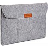 Amazon Basics 15.4-inch Felt Laptop Sleeve (Light Grey)