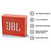 JBL GO Portable Wireless Bluetooth Speaker with Mic, signature sound, 5hours playtime (orange)