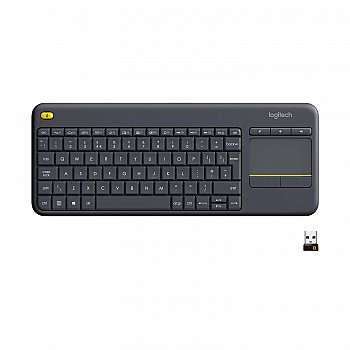 Logitech K400 Plus Wireless Livingroom Keyboard Black